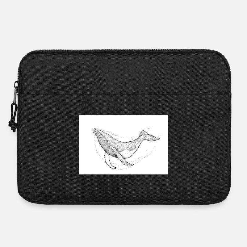 Humpback whale - Laptop bag 15" - black