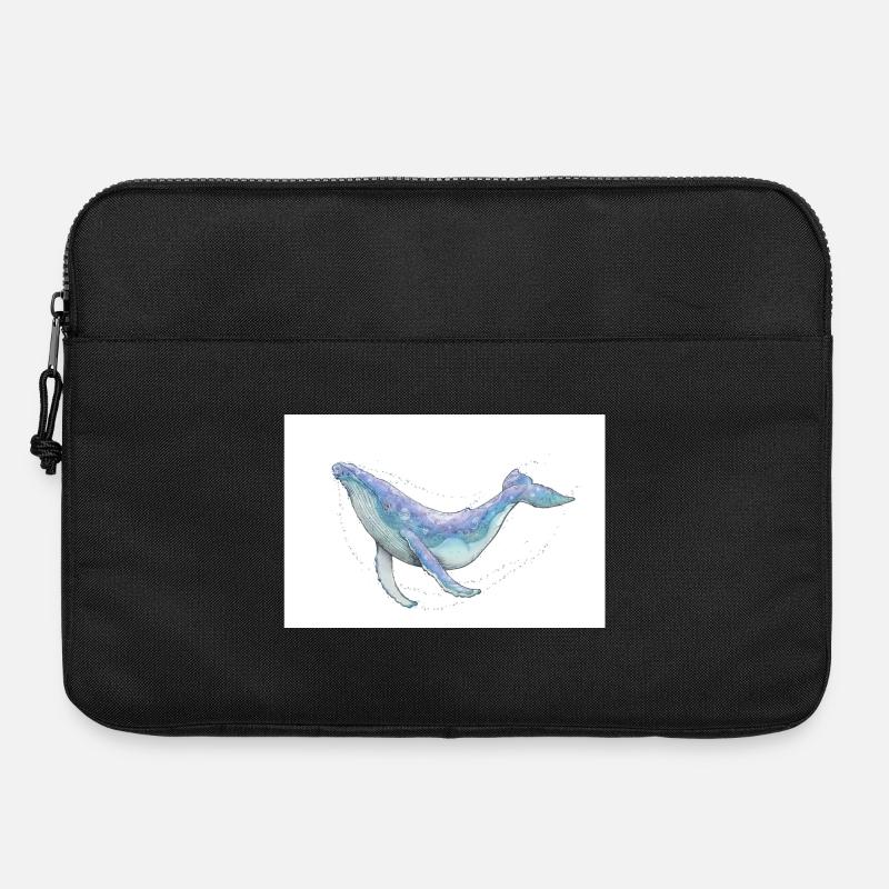 Buckelwal - Laptoptasche 15" - Schwarz