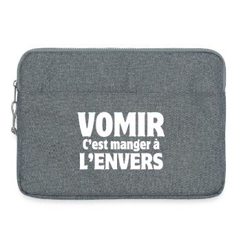 Partying, Bac Party, Fiesta - Laptop bag 15" - heather grey - Front