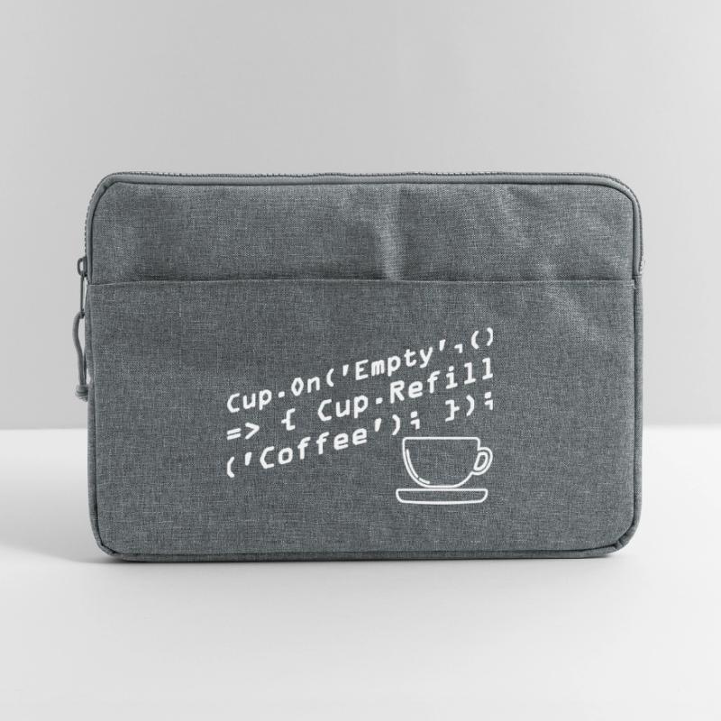Aus Kaffee Code generieren Programmierer Laptoptasche 15"