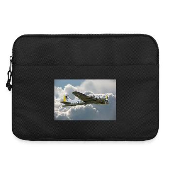 B-17 Flying Fortress - Laptoptasche 15" - Schwarz - Vorne