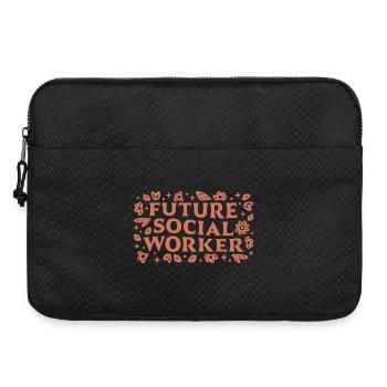Futur travailleur social, diplomation, motivation des étudiants - Sacoche pour ordinateur portable 15 pouces - noir - Devant