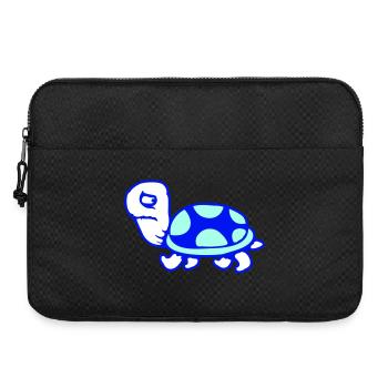 Schildkröte Angst schüchtern traurig unglücklich - Laptoptasche 15" - Schwarz - Vorne