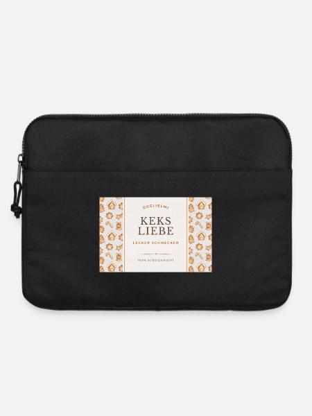 Keks_Liebe - Laptoptasche 15" - Schwarz
