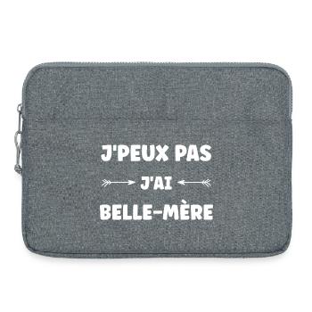 Mother-in-law - Laptop bag 15" - heather grey - Front