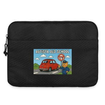 Autista_old_school - Sacoche pour ordinateur portable 15 pouces - noir - Devant