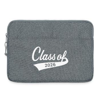 Class Of 2026 (Abschlussklasse Schulabschluss W) - Laptoptasche 15" - Grau meliert - Vorne