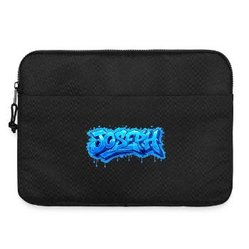 GRAFFITI-NAME JOSEPH FÜR PERFEKTES GESCHENK DRUCKBAR - Laptoptasche 15" - Schwarz - Vorne