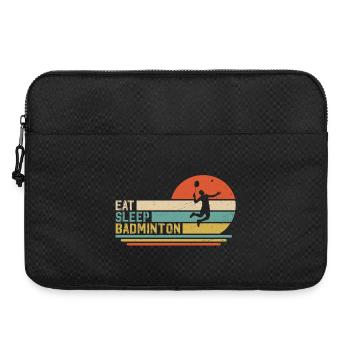 badminton - Laptoptasche 15" - Schwarz - Vorne