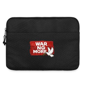 War No More – Sticker Peace & Humanity - Laptop bag 15" - black - Front