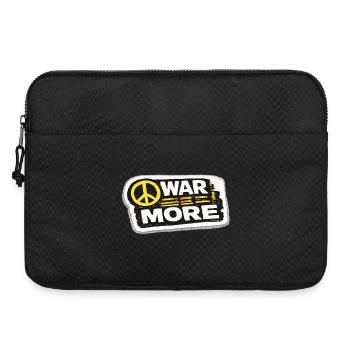 War No More – Sticker Peace & Humanity - Laptop bag 15" - black - Front