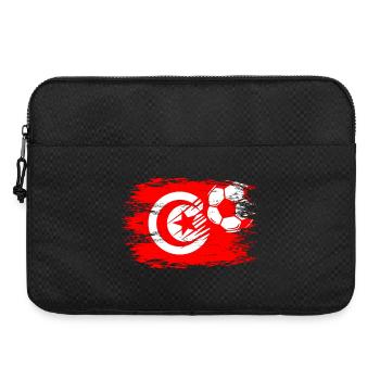 Flag football tunisien utilisé - Sacoche pour ordinateur portable 15 pouces - noir - Devant