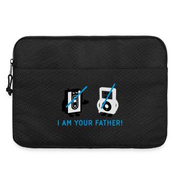 darth vader vs pod - Sacoche pour ordinateur portable 15 pouces - noir - Devant