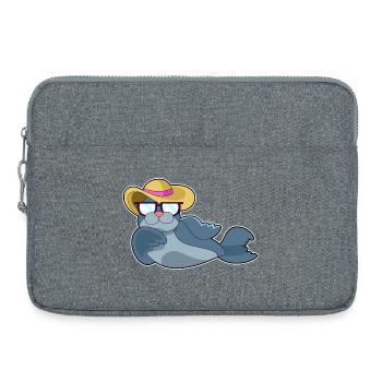 Lunettes de soleil Seal - Sacoche pour ordinateur portable 15 pouces - gris chiné - Devant