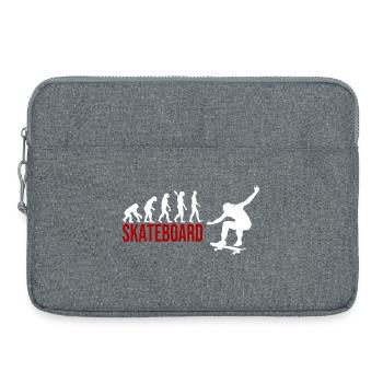 Evolution Skateboard - Laptoptasche 15" - Grau meliert - Vorne