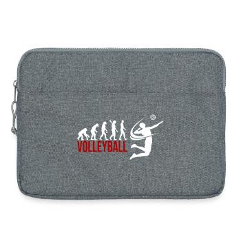 Evolution Volleyball - Laptoptasche 15" - Grau meliert - Vorne