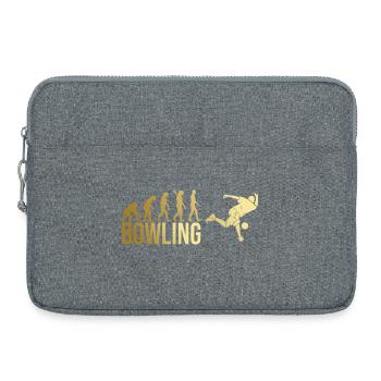 Evolution Bowling - Laptoptasche 15" - Grau meliert - Vorne
