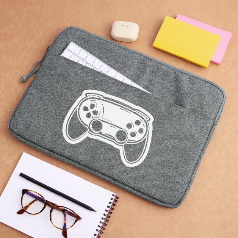 Videospiel Controller Zeichnung Laptoptasche 15"