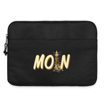 Moin - Laptoptasche 15" - Schwarz - Vorne