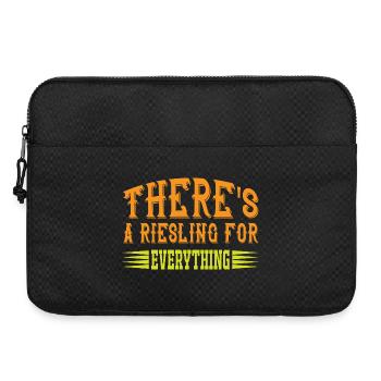 There´s Riesling for everything - Laptoptasche 15" - Schwarz - Vorne