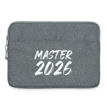 Master 2026 - Sacoche pour ordinateur portable 15 pouces - gris chiné - Devant