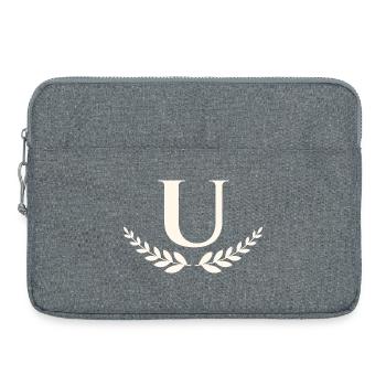 U - Laptoptasche 15" - Grau meliert - Vorne