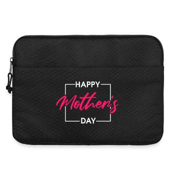 Bonne fête des mères élégante - Sacoche pour ordinateur portable 15 pouces - noir - Devant