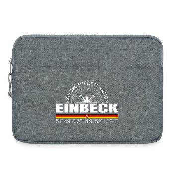 Einbeck - Laptoptasche 15" - Grau meliert - Vorne