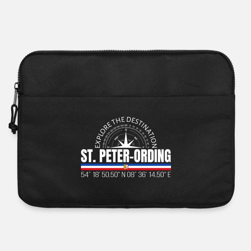 St. Peter-Ording - Laptop bag 15" - black