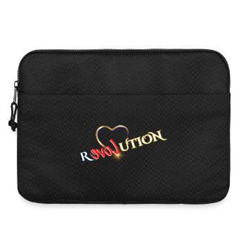 Heart Revolution Solar Flare Graphic - Laptop bag 15" - black - Front