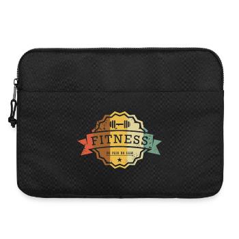 Badge de fitness : Pas de douleur, pas de gain - Sacoche pour ordinateur portable 15 pouces - noir - Devant