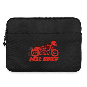 Moto squelette rouge - Sacoche pour ordinateur portable 15 pouces - noir - Devant