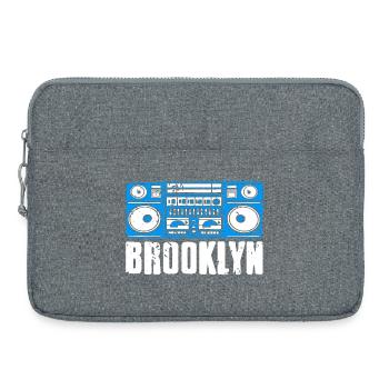Brooklyn Sound Vibes City Beat Expression - Laptoptasche 15" - Grau meliert - Vorne