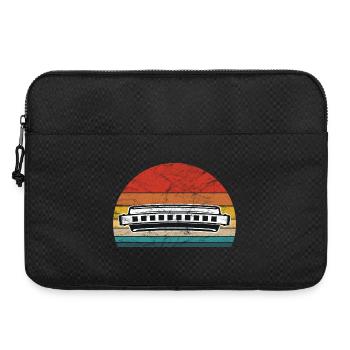 Harmonica Retro Vintage - Laptop bag 15" - black - Front