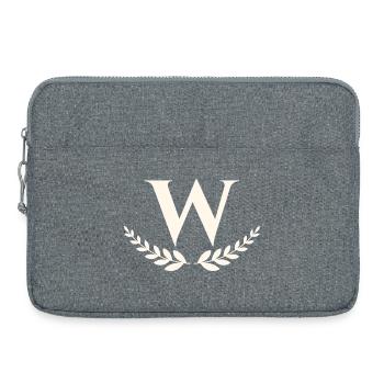 W - Laptoptasche 15" - Grau meliert - Vorne