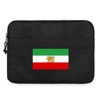 Lion et Soleil Drapeau iranien - Sacoche pour ordinateur portable 15 pouces - noir - Devant