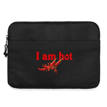 Je suis chaud - Piment - Sacoche pour ordinateur portable 15 pouces - noir - Devant