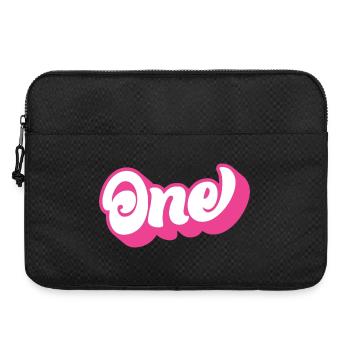 Un 1er anniversaire pour les filles de 1 an - Sacoche pour ordinateur portable 15 pouces - noir - Devant