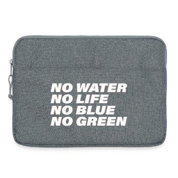 WATER - Laptop bag 15" - heather grey - Front