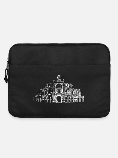 Semperoper Dresden Architektur Kunst - Laptoptasche 15" - Schwarz