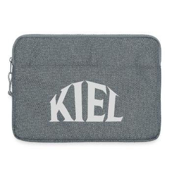 Keel - Laptop bag 15" - heather grey - Front