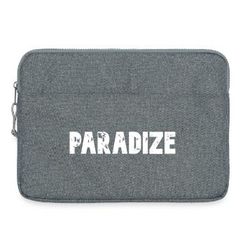 PARADIZE - Sacoche pour ordinateur portable 15 pouces - gris chiné - Devant