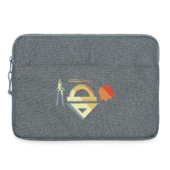 Architect Vintage Look - Laptop bag 15" - heather grey - Front