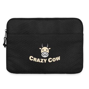 CRAZY COW - Laptop bag 15" - black - Front