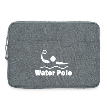 Water Polo - Laptop bag 15" - heather grey - Front