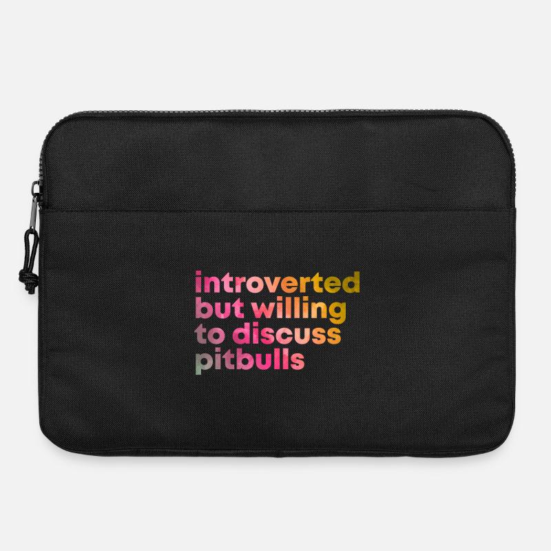 Pitbull - Computertaske 15" - sort