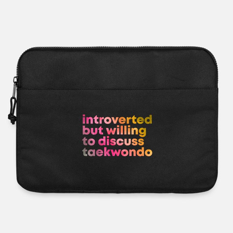 Taekwondo - Computertaske 15" - sort