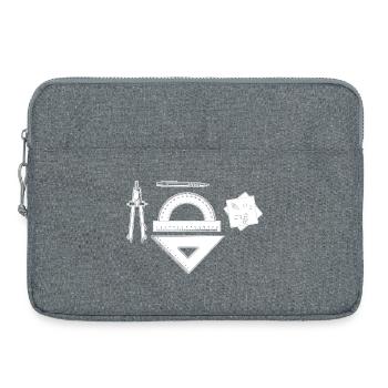 Architect Graphic - Laptop bag 15" - heather grey - Front
