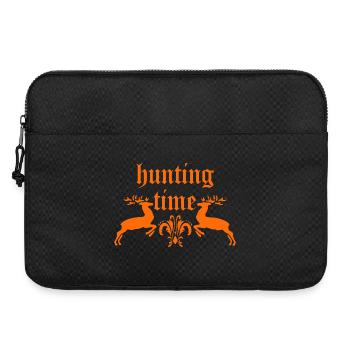 Hunting time - Laptop bag 15" - black - Front