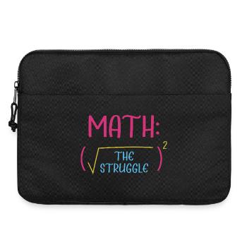 Math Math Math Professeur de mathématiques Mathématicien - Sacoche pour ordinateur portable 15 pouces - noir - Devant